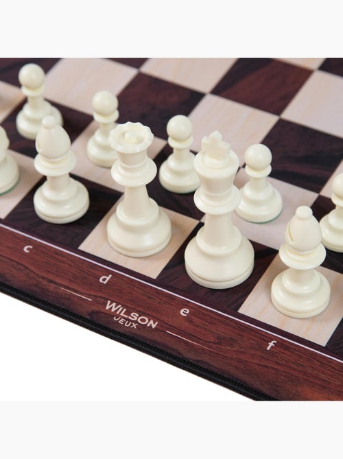 Pièces échecs en plastique t5 roi 95 mm - Kiabi