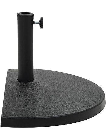Pied de parasol demi-cercle