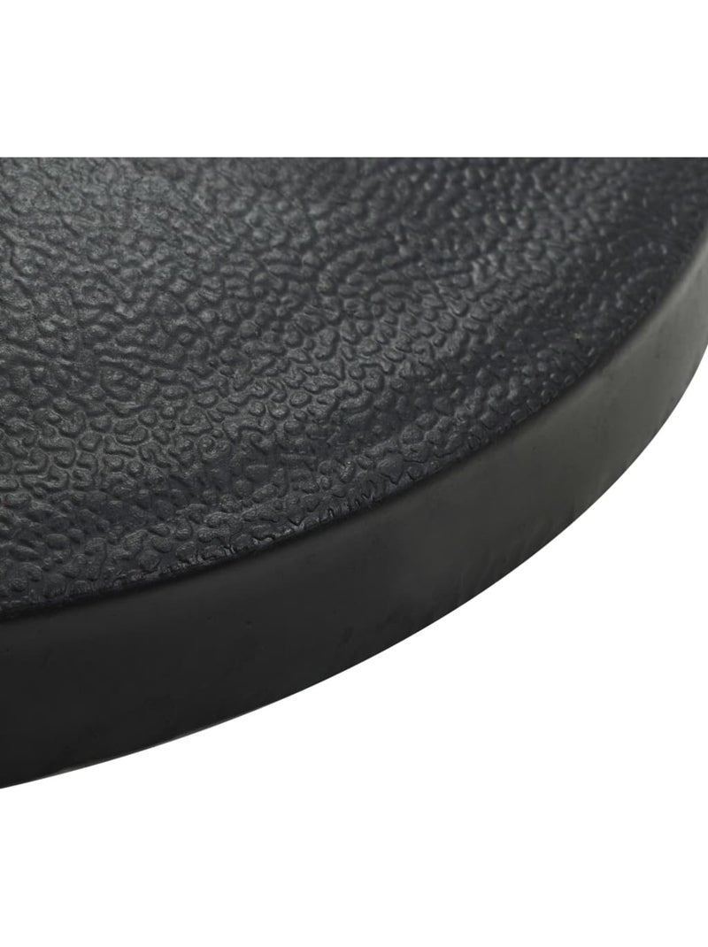 Pied de parasol demi-cercle Noir - Kiabi