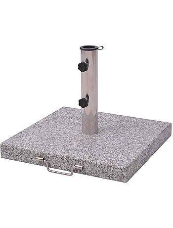 Pied de parasol en granit