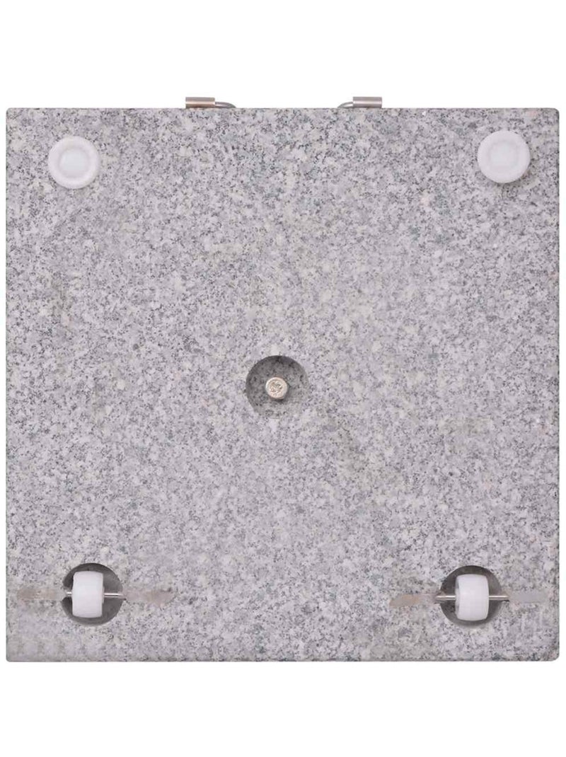 Pied de parasol en granit Gris - Kiabi