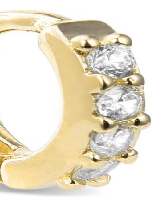 Piercing, Ansung Argent Sterling 925 et Zircone Brillante Finition Or Jaune 18 K - Kiabi