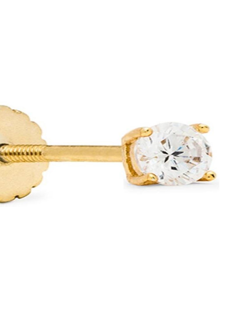 Piercing, Dali en argent sterling 925 et zirconium brillant en or jaune 18K Argent - Kiabi