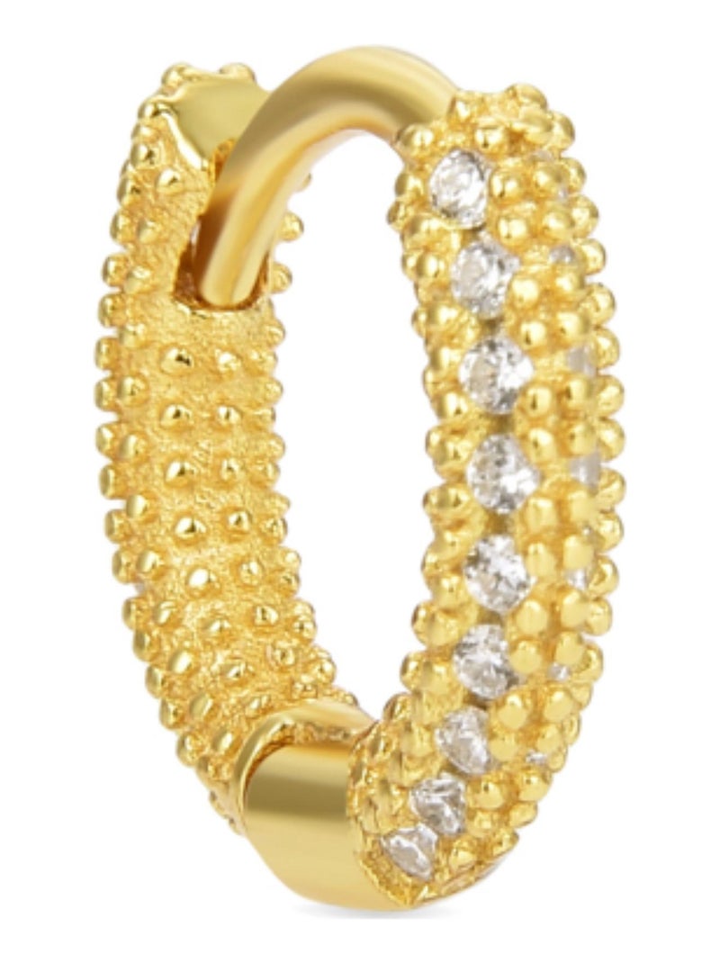 Piercing Luxenter en argent 925 avec finition en or jaune 18K Zirconia - Zulyt Argent - Kiabi
