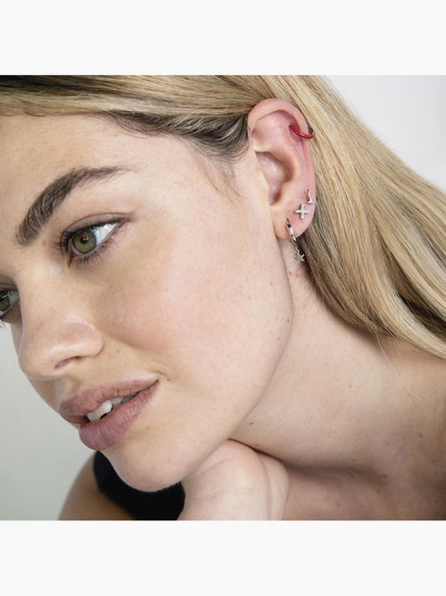 Piercing Luxenter en argent 925 avec zirconium brillant plaqué rhodium - Kiabi Piercing Luxenter en argent 925 avec zirconium brillant plaqué rhodium - Kiabi