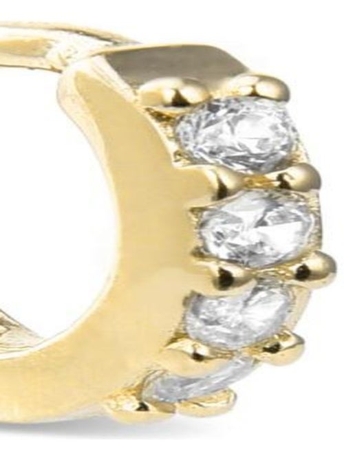 Piercing, Rahlau en argent sterling 925 et zircon brillant en or jaune 18 K - Kiabi