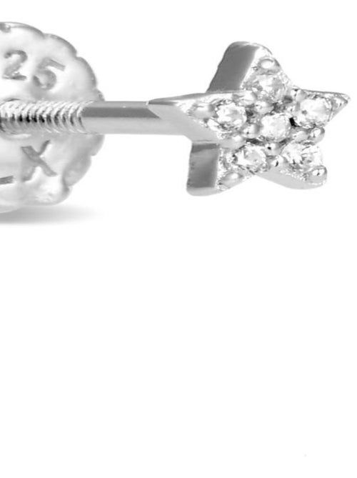 Piercing, Tyulu Argent Sterling 925 et Zircone brillante rhodiée - Kiabi
