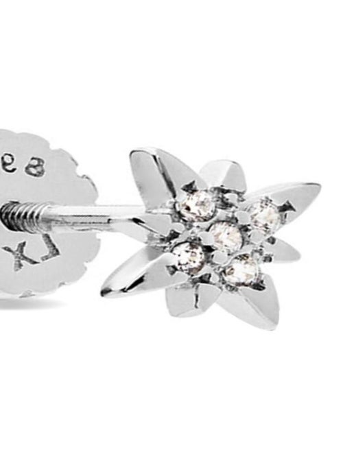 Piercing, Waruan en argent 925 et zircon cubique brillant rhodié - Kiabi