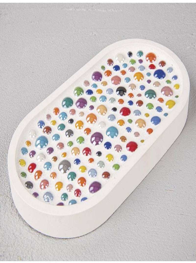 Pierres de mosaïques rondes multicolores - Rayher Multicolore - Kiabi
