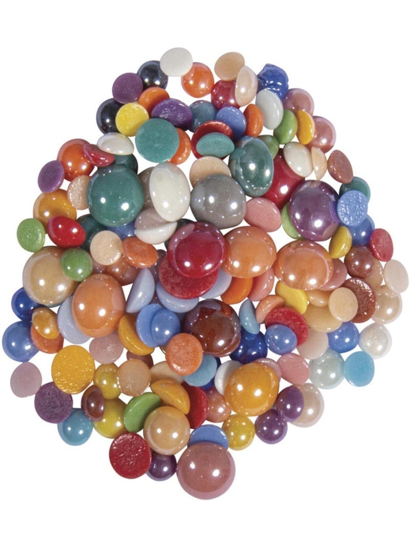 Pierres de mosaïques rondes multicolores - Rayher Multicolore - Kiabi