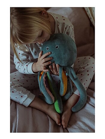 Pieuvre en peluche lestée 1,2 kg