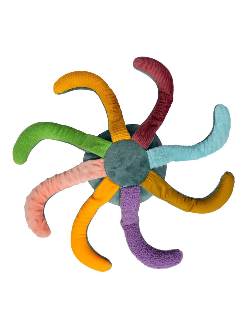 Pieuvre en peluche lestée 1,2 kg Bleu - Kiabi