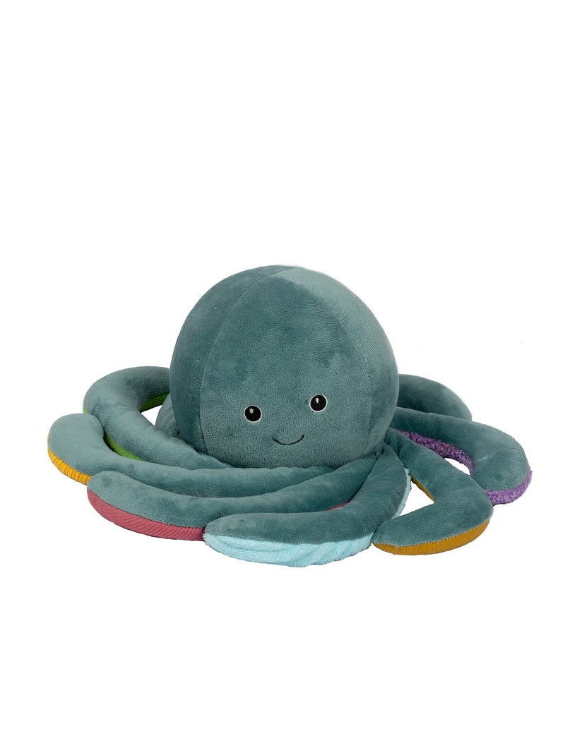 Pieuvre en peluche lestée 1,2 kg Bleu - Kiabi