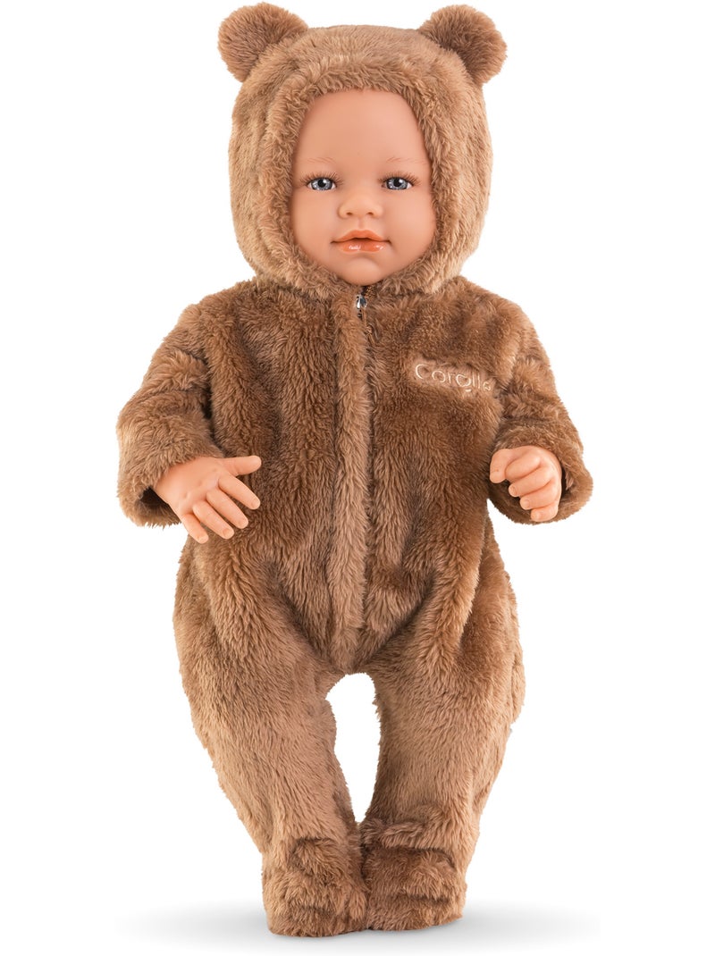 Pilote Ours Brun pour poupon 42 cm Beige - Kiabi