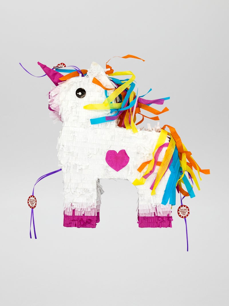 Pinata forme de licorne Beige - Kiabi