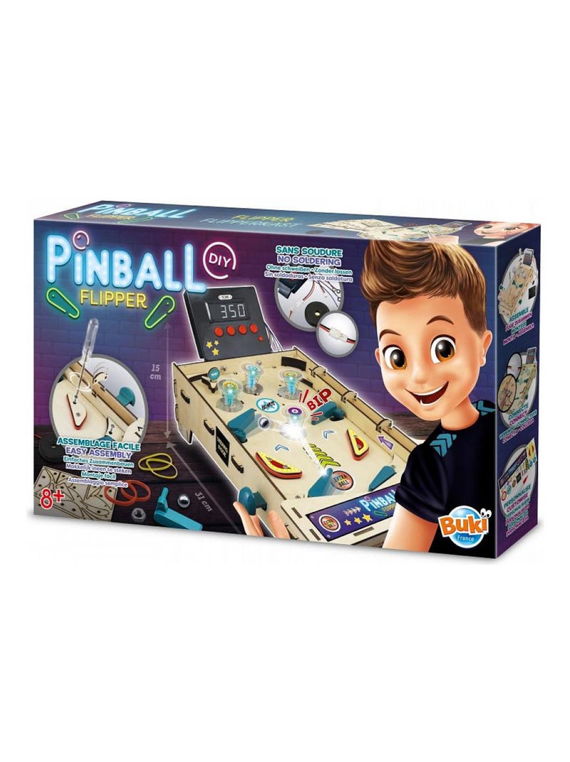 Pinball Flipper DIY a construire soi meme N/A - Kiabi
