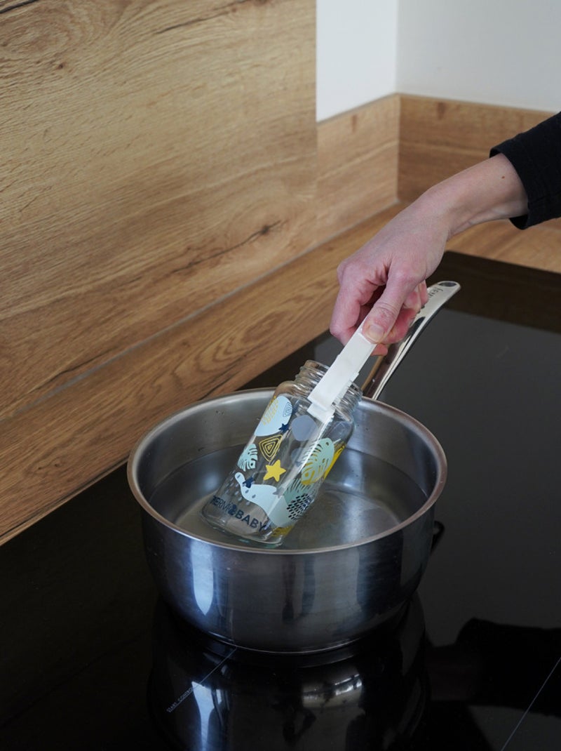 Pince à biberon Blanc - Kiabi