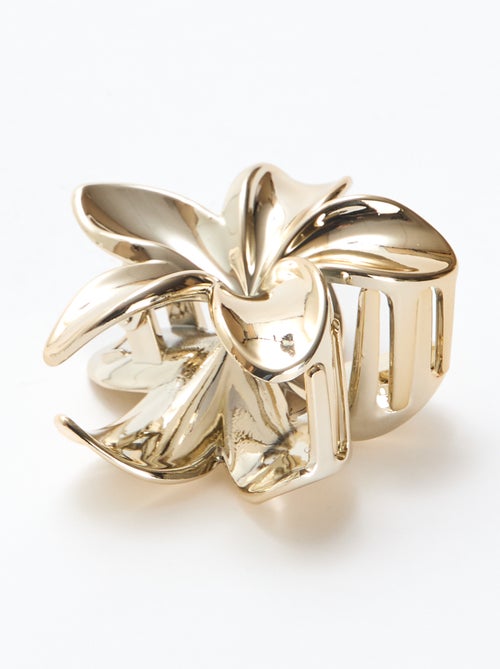 Pince à cheveux en forme de fleur - Kiabi