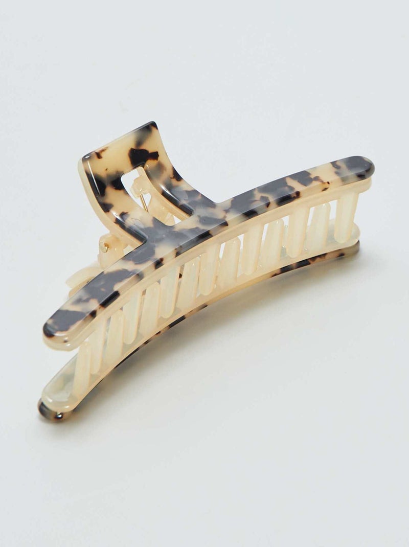 Pince crabe Beige/noir - Kiabi