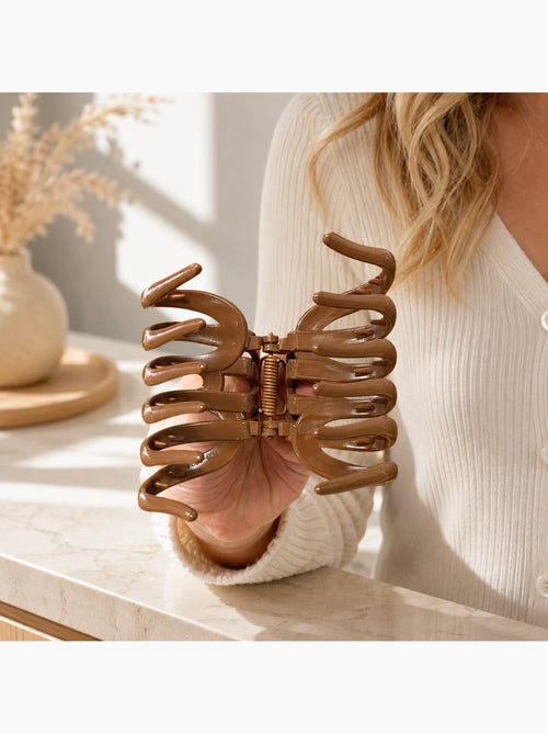 Pince crabe cheveux XXL finition satinée - Kiabi