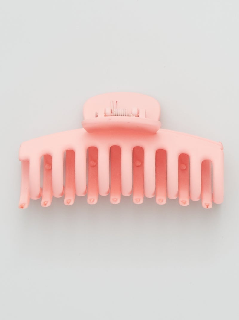 Pince crabe coloris mat rose - Kiabi