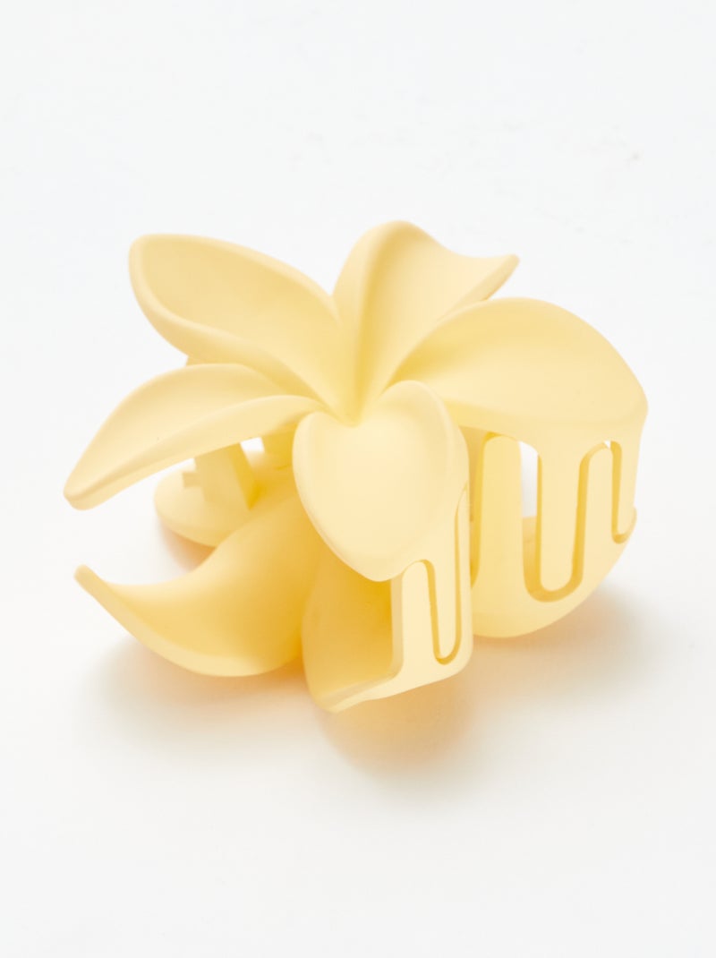 Pince crabe en fleur JAUNE - Kiabi
