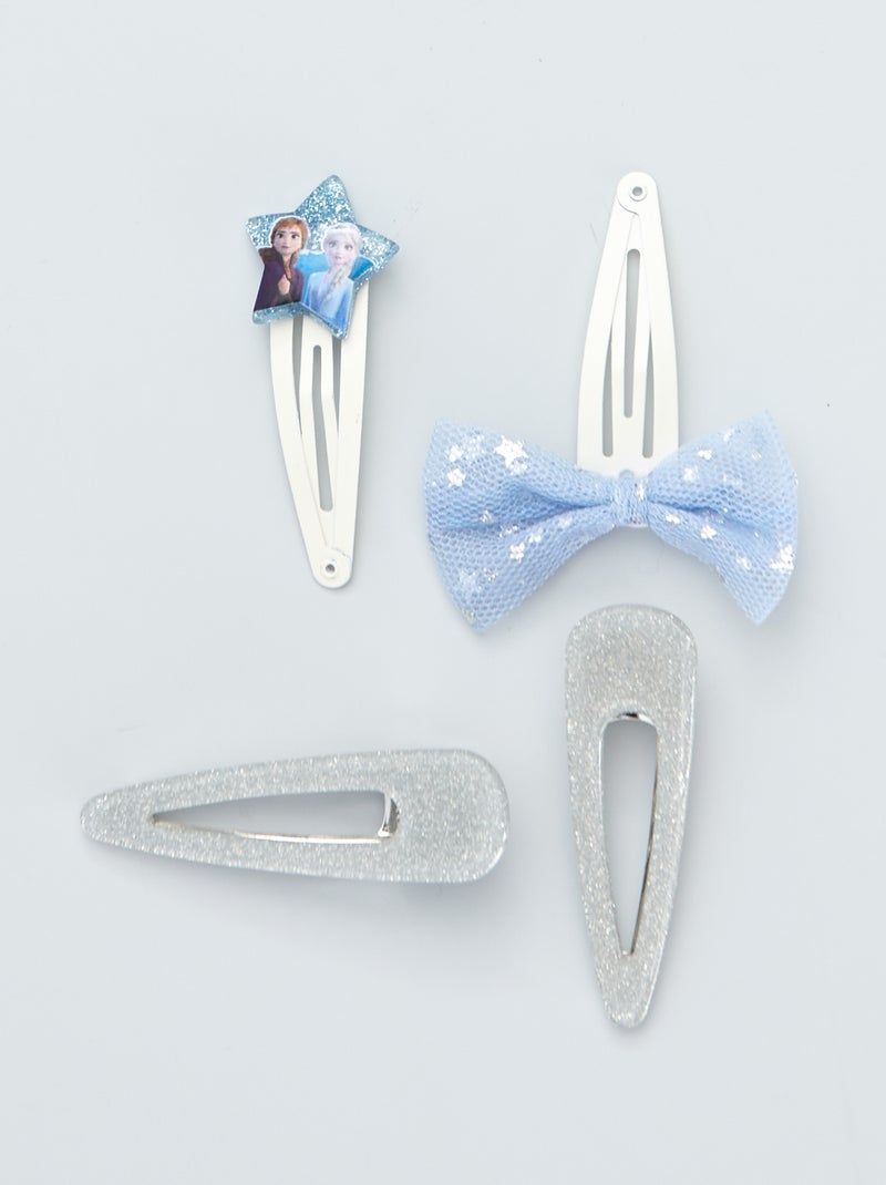 Pinces à cheveux 'Reine des neiges' multicolore - Kiabi