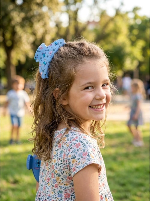 Pinces cheveux enfant stitch & angel : lot de 2 grandes griffes - Kiabi