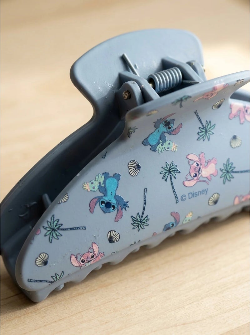 Pinces cheveux enfant stitch & angel : lot de 2 grandes griffes Multicolore - Kiabi