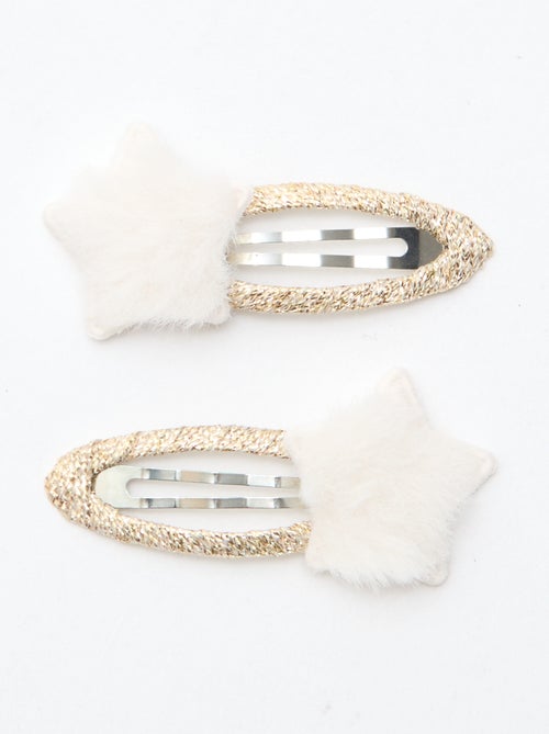 Pinces croco 'étoile' - Kiabi