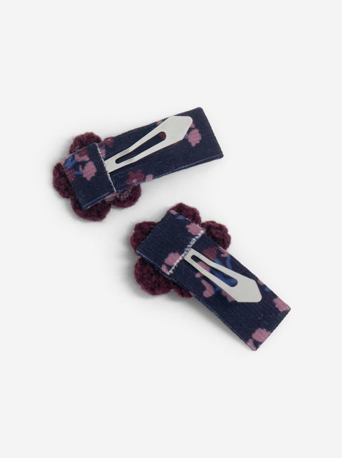 Pinces croco forme fleurs - Kiabi Pinces croco forme fleurs - Kiabi