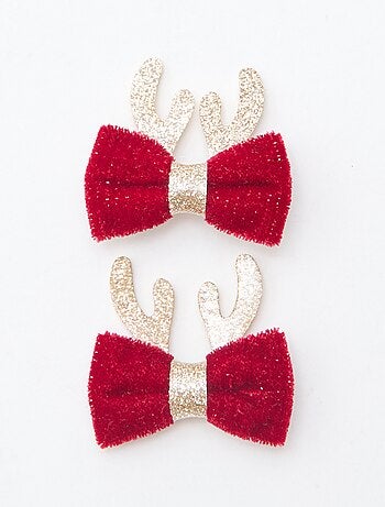 Pinces croco 'Noël'
