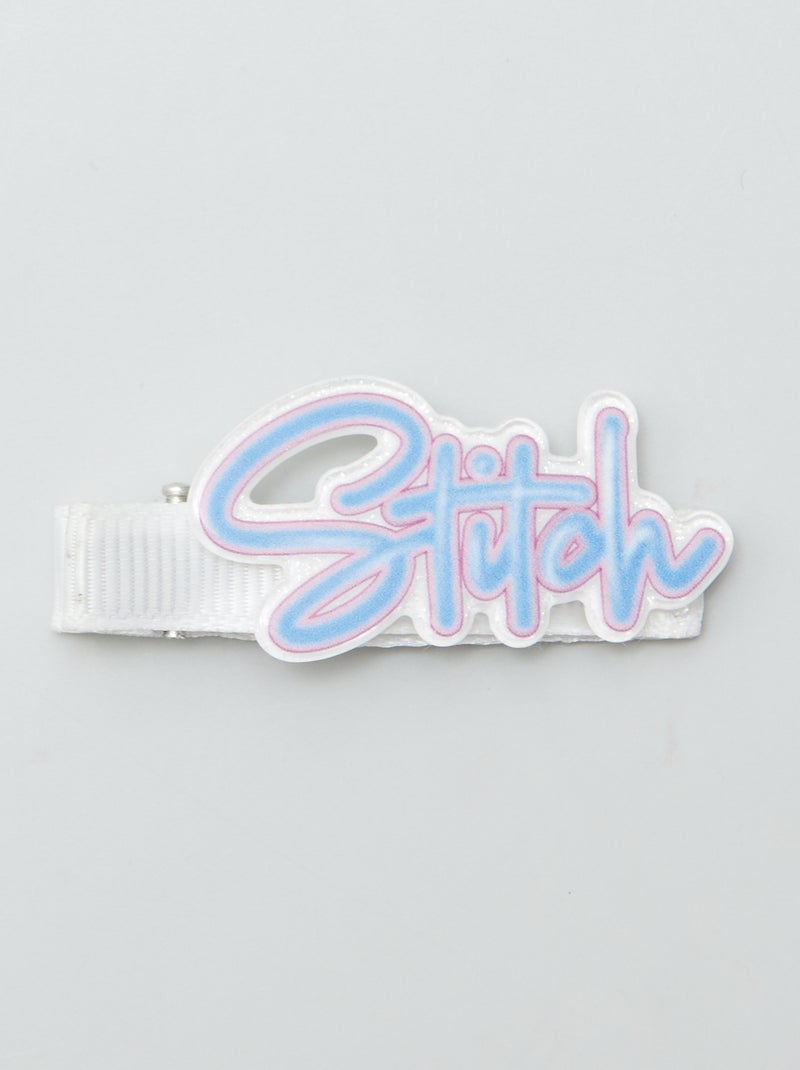 Pinces 'Stitch' spécial Noël - lot de 3 Violet - Kiabi