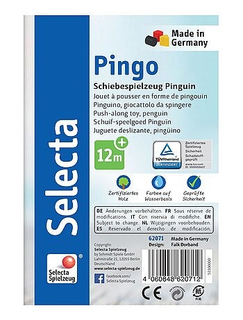 Pingo jouet à pousser