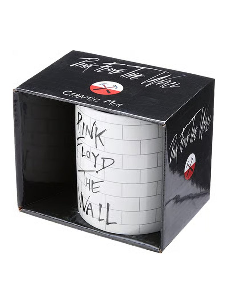 Pink Floyd - Mug THE WALL Blanc Noir - Kiabi