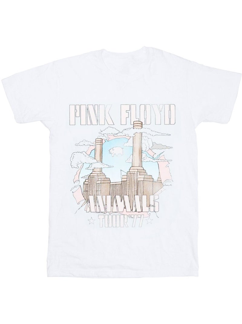 Pink Floyd - T-shirt ANIMALS Blanc - Kiabi