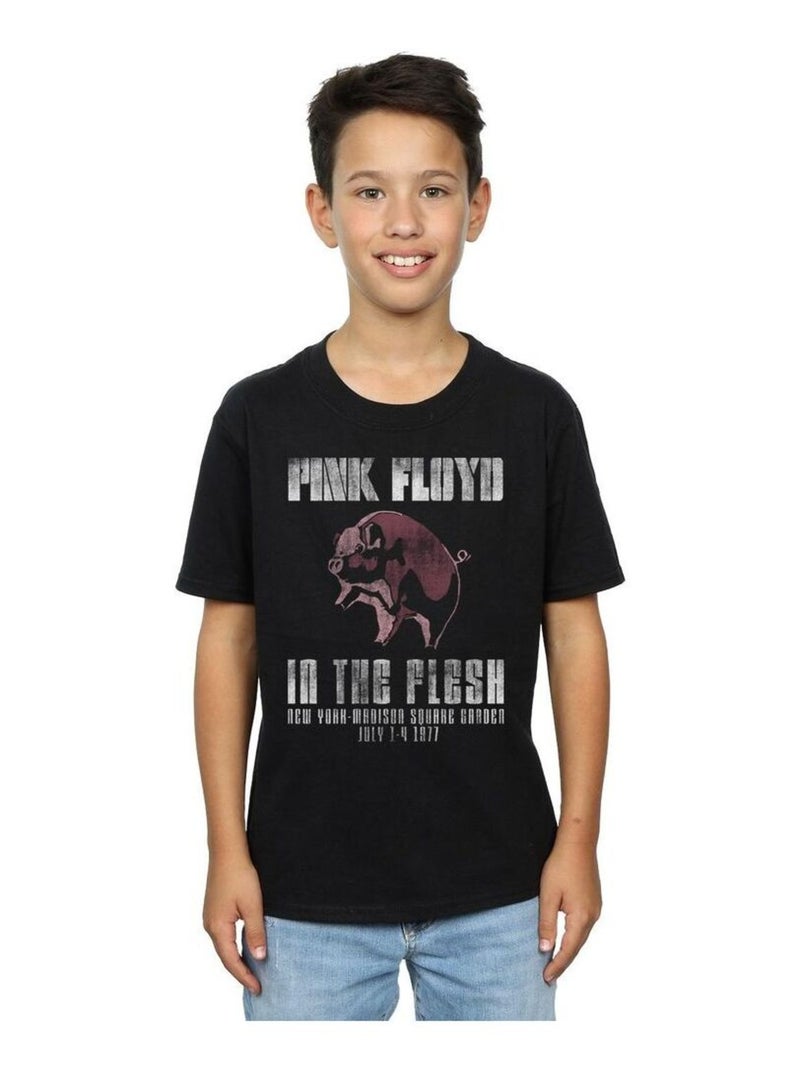 Pink Floyd - T-shirt IN THE FLESH Noir - Kiabi