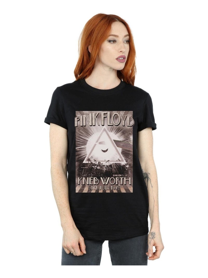Pink Floyd - T-shirt KNEBWORTH Noir - Kiabi