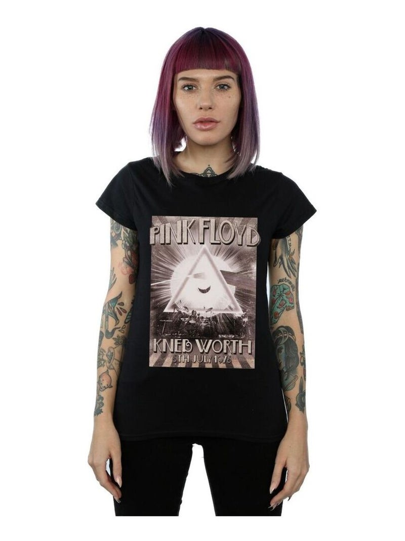 Pink Floyd - T-shirt KNEBWORTH Noir - Kiabi
