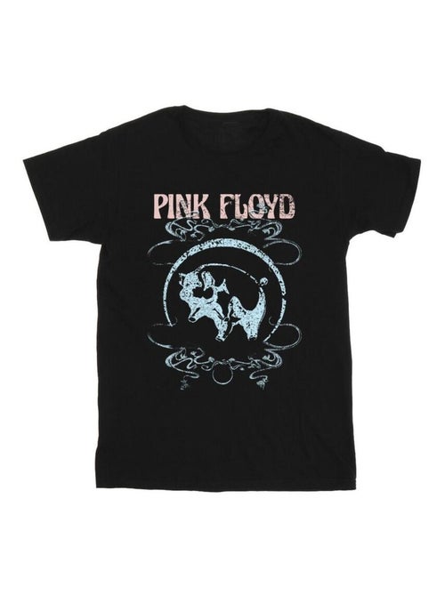 Pink Floyd - T-shirt motif/style Cochon - Kiabi