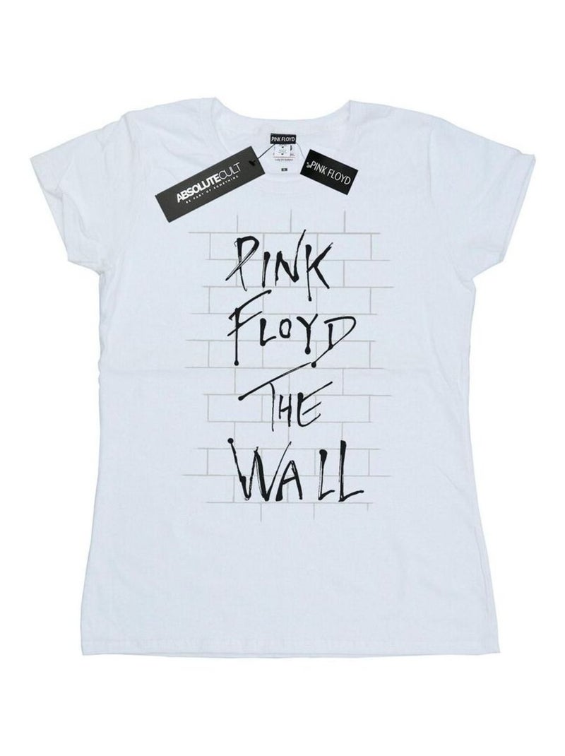 Pink Floyd - T-shirt THE WALL Blanc - Kiabi