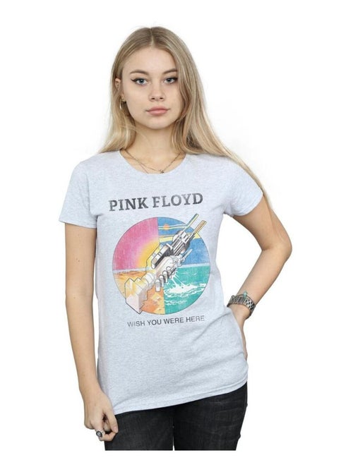 Pink Floyd - T-shirt Wish: Asha et la Bonne Étoile YOU WERE HERE - Kiabi