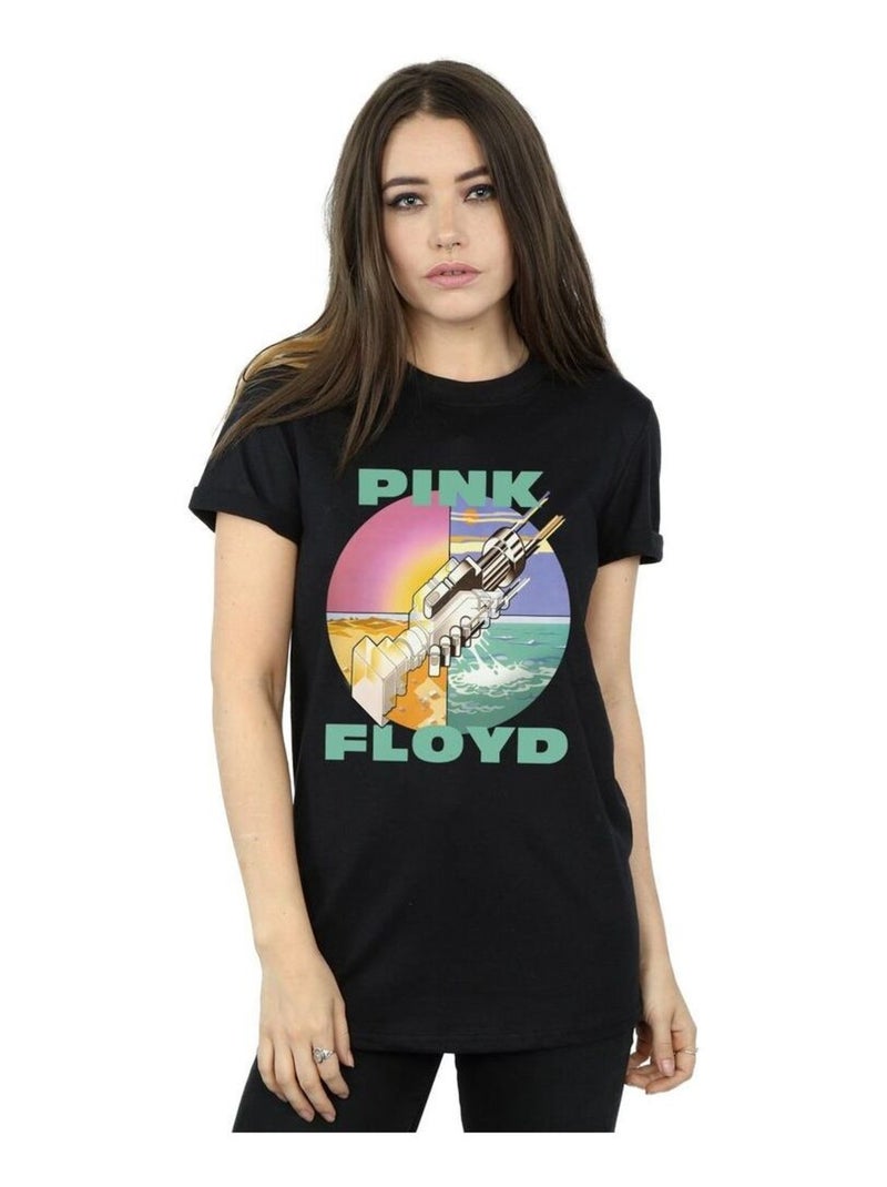 Pink Floyd - T-shirt WISH YOU WERE HERE Noir - Kiabi