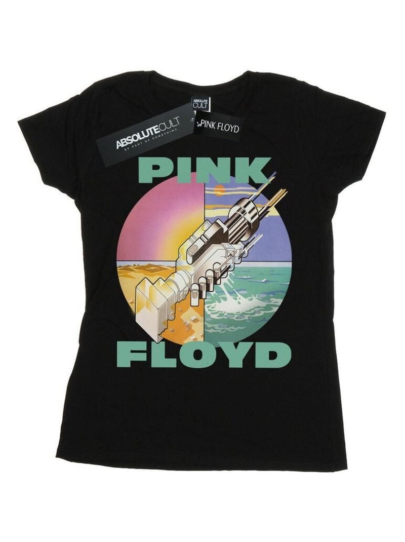 Pink Floyd - T-shirt WISH YOU WERE HERE Noir - Kiabi