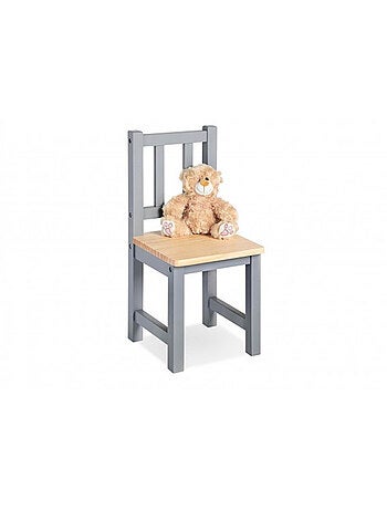 Pinolino fenna chaise pour enfants en pin laqué /naturel