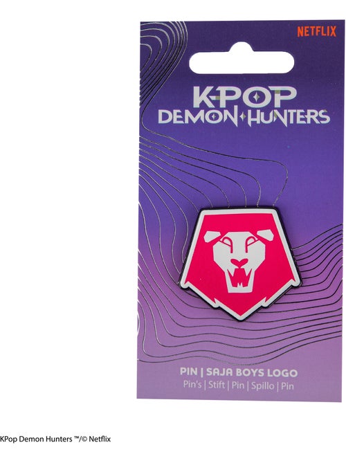 Pin's Logo Saja Boys - KPop Demon Hunters - Kiabi Pin's Logo Saja Boys - KPop Demon Hunters - Kiabi