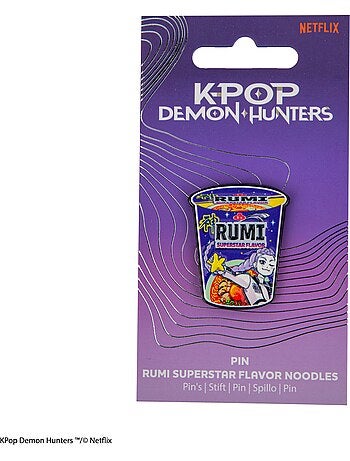 Pin's Nouilles Rumi Superstar Flavor - KPop Demon Hunters