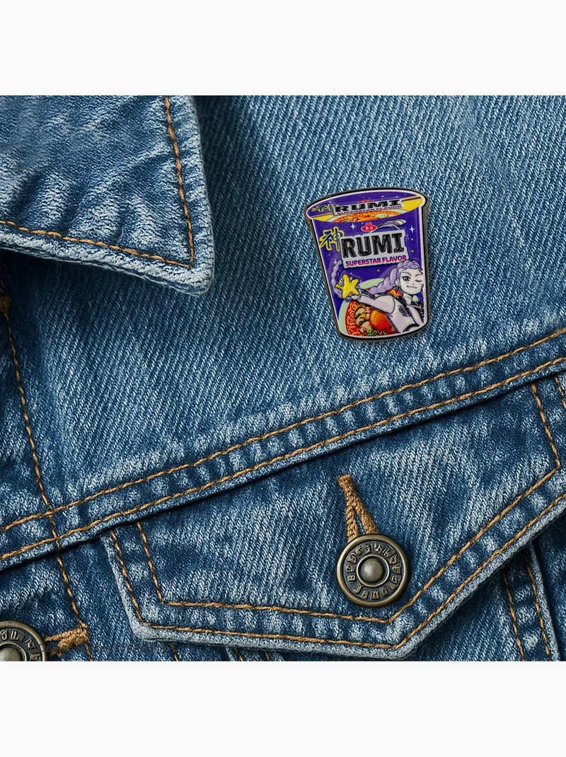 Pin's Nouilles Rumi Superstar Flavor - KPop Demon Hunters Violet - Kiabi