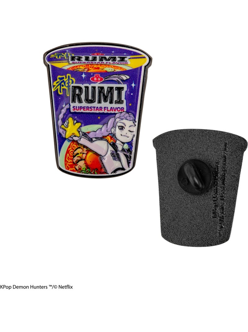 Pin's Nouilles Rumi Superstar Flavor - KPop Demon Hunters Violet - Kiabi