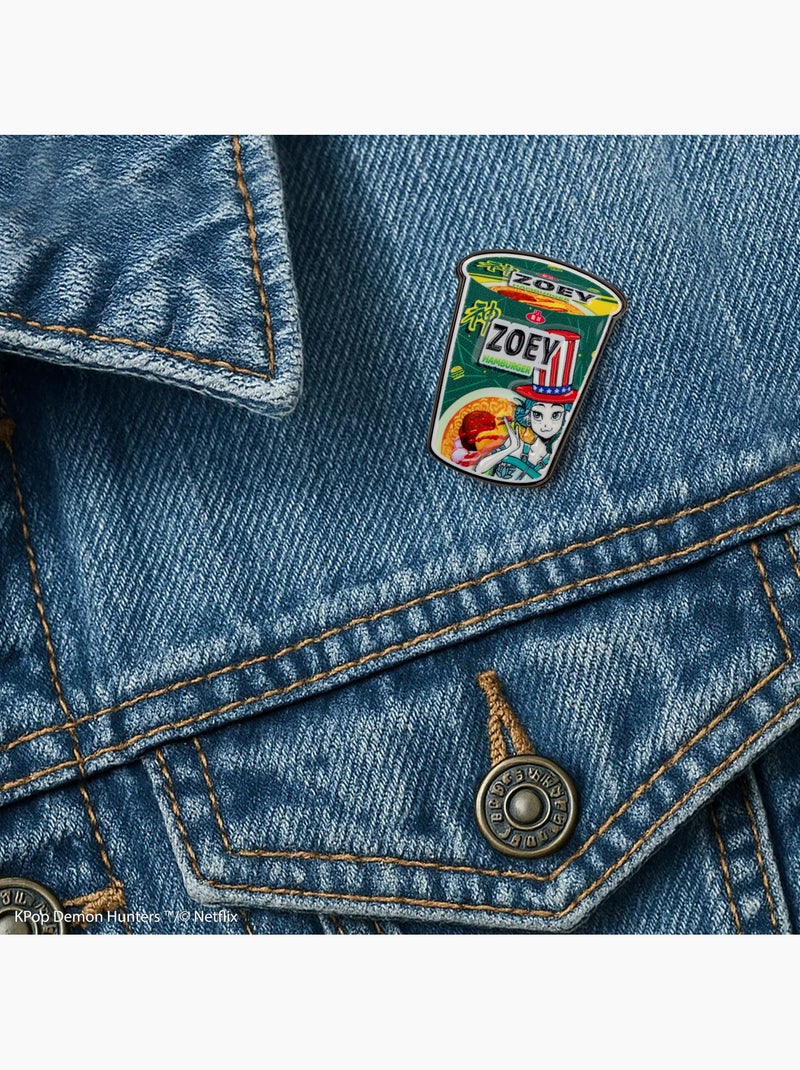 Pin's Nouilles Zoey Hamburger - KPop Demon Hunters Vert - Kiabi
